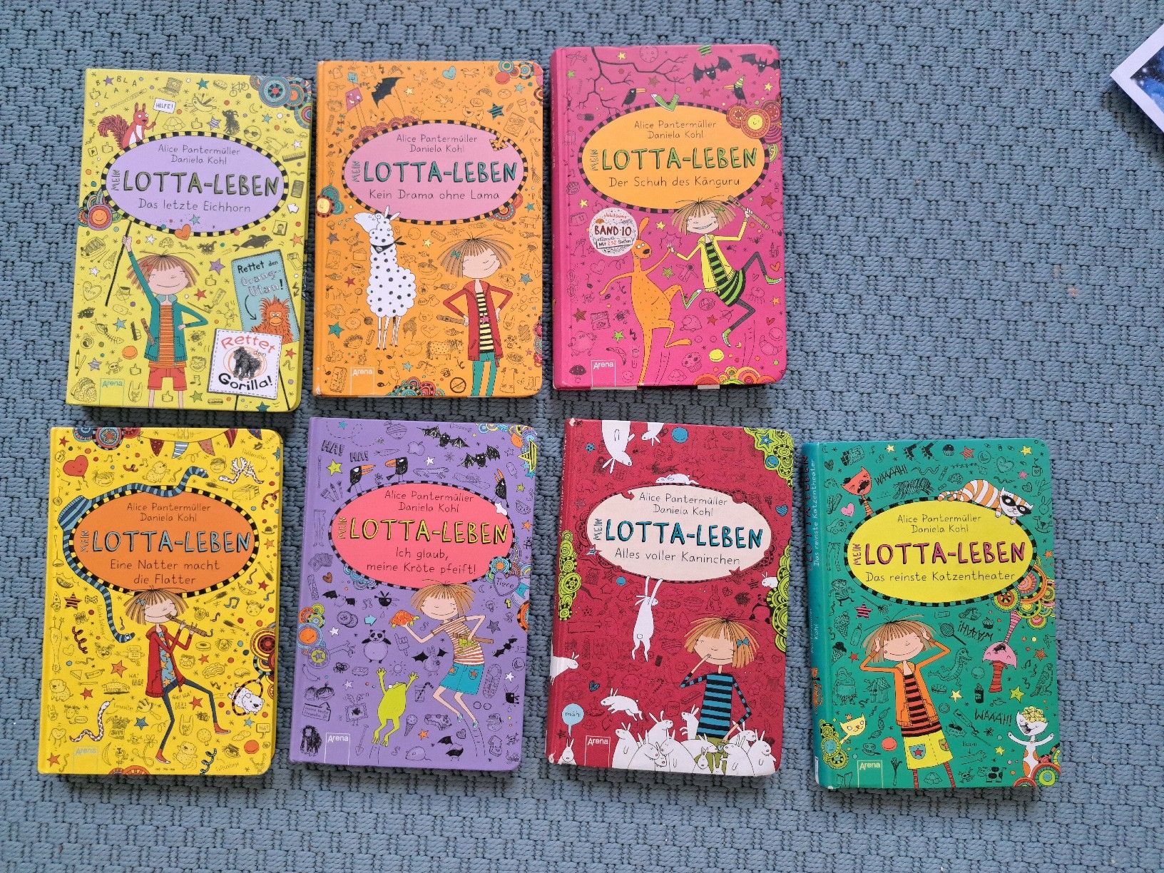 Livres: Mein Lotta-Leben, 7 Bücher im Set – D'occasion à Spiegel b. Bern par trudischalotti