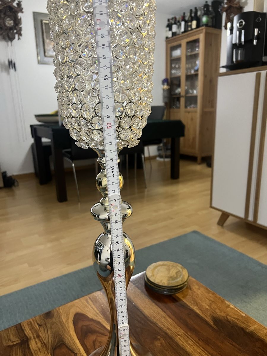 Portacandele: Tischlampe im Kerzenhalterstil – Usato da Dietwil venduto da makakinho 6