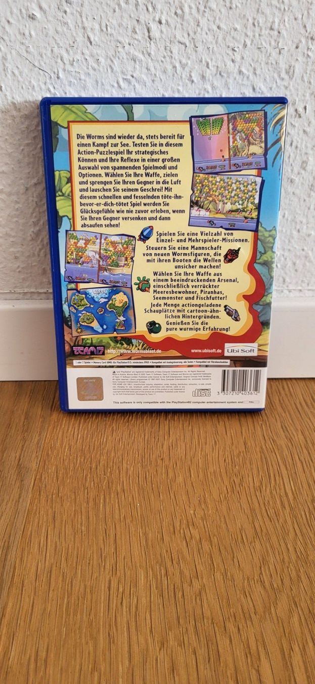 Sony Giochi: PS2 - Worms Blast – Usato da Münsingen venduto da DigitaleSpielecke 1