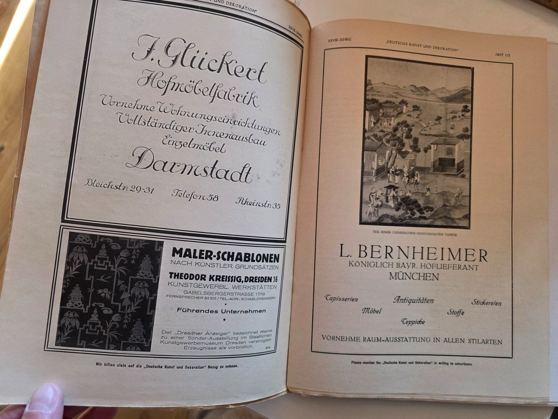 Libri: Deutsche Kunst und Dekoration - 1924 – Usato da Walterswil BE venduto da Lonitti 8