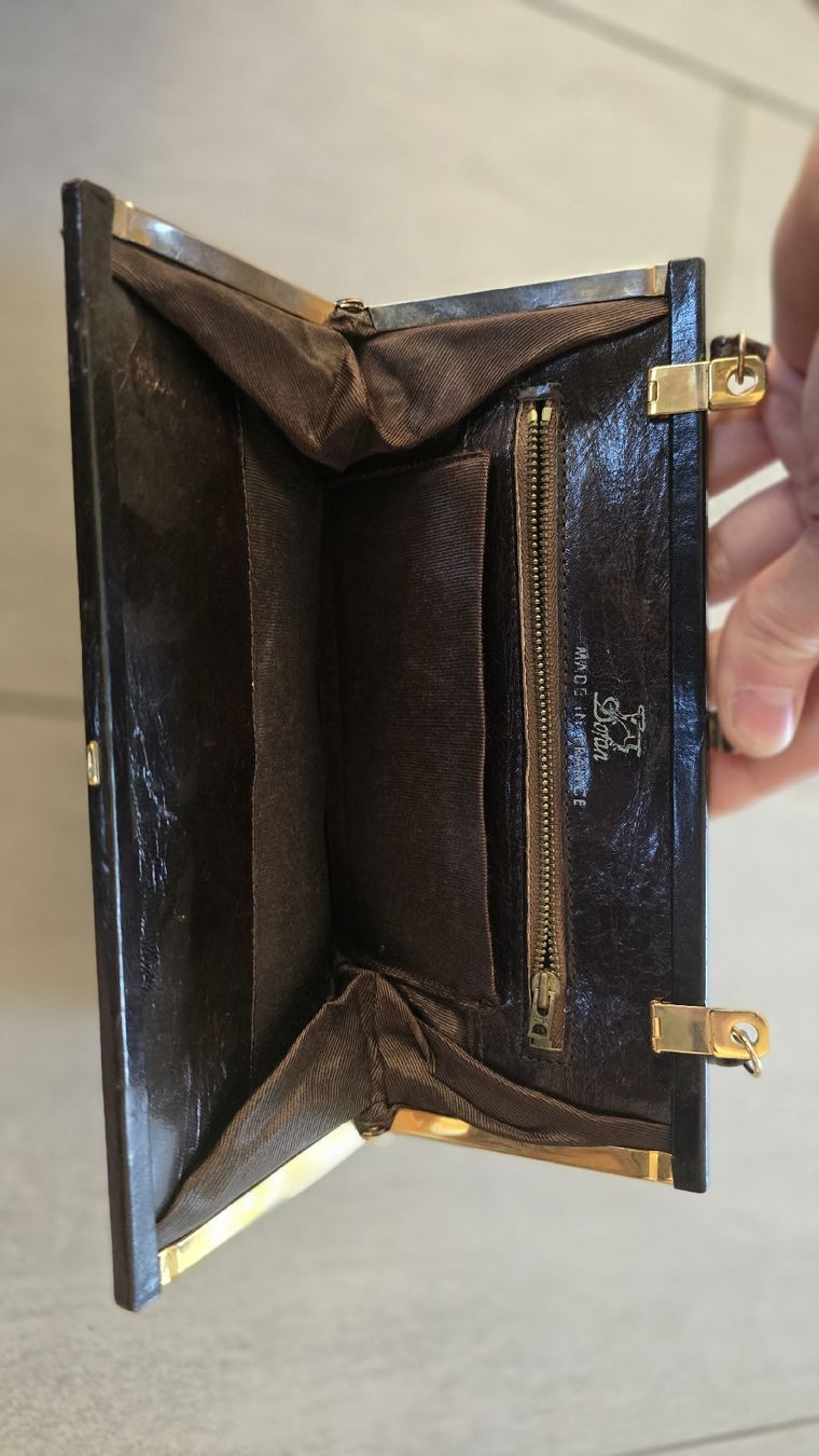 Borse da donna: Vintage Doran Handtasche aus echtem Pythonleder – Made in Fr – Usato da Untersiggenthal venduto da JayRoguehand 1