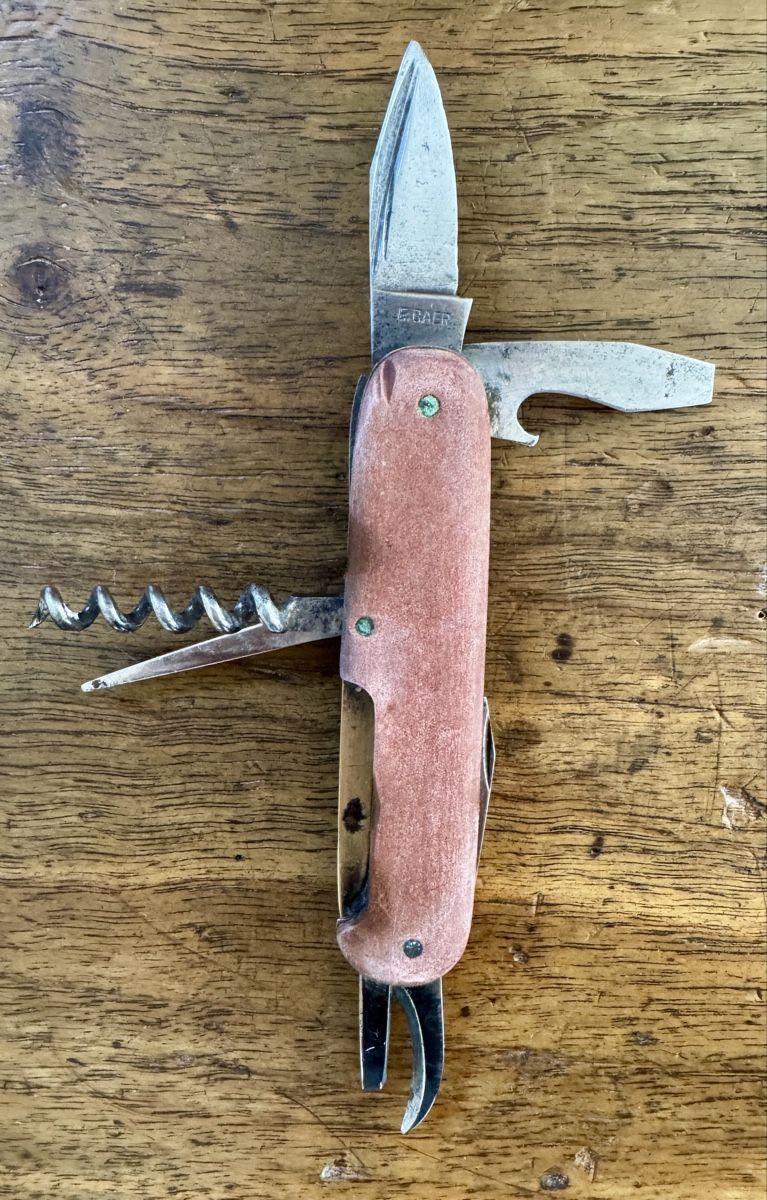 Coltelli tascabile: Altes Sackmesser Taschenmesser BAER gebraucht – Usato da Rothrist venduto da Luckywinner 2