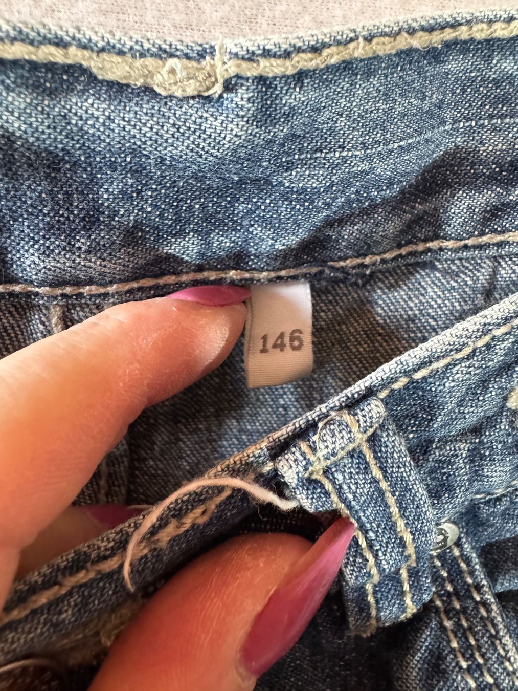 C&A Pantaloni: Jeans von C&A Gr. 146 – Usato da Grosswangen venduto da second_hand_dress 6