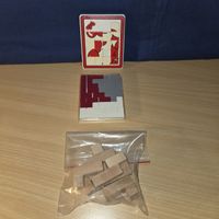 Schiebepuzzle mit Holzklötzen  Neu Geschiklichkeitsspiel 😜