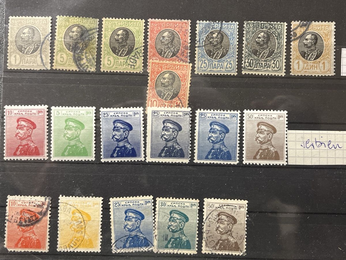 Tutti i francobolli: Serbien Briefmarken – Usato da Winterthur venduto da urata