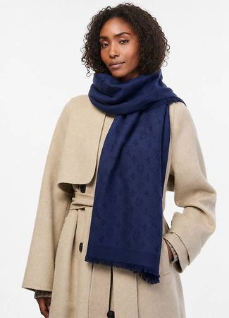 Louis Vuitton Schal MNG BL. Nuit