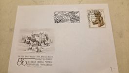 1986 Tag der Briefmarken Maschinenstempel