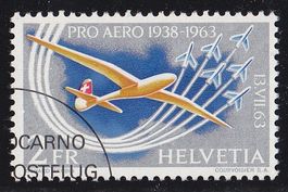 1963 Flugpost  Nr. F46    gestempelt  guter Zustand.