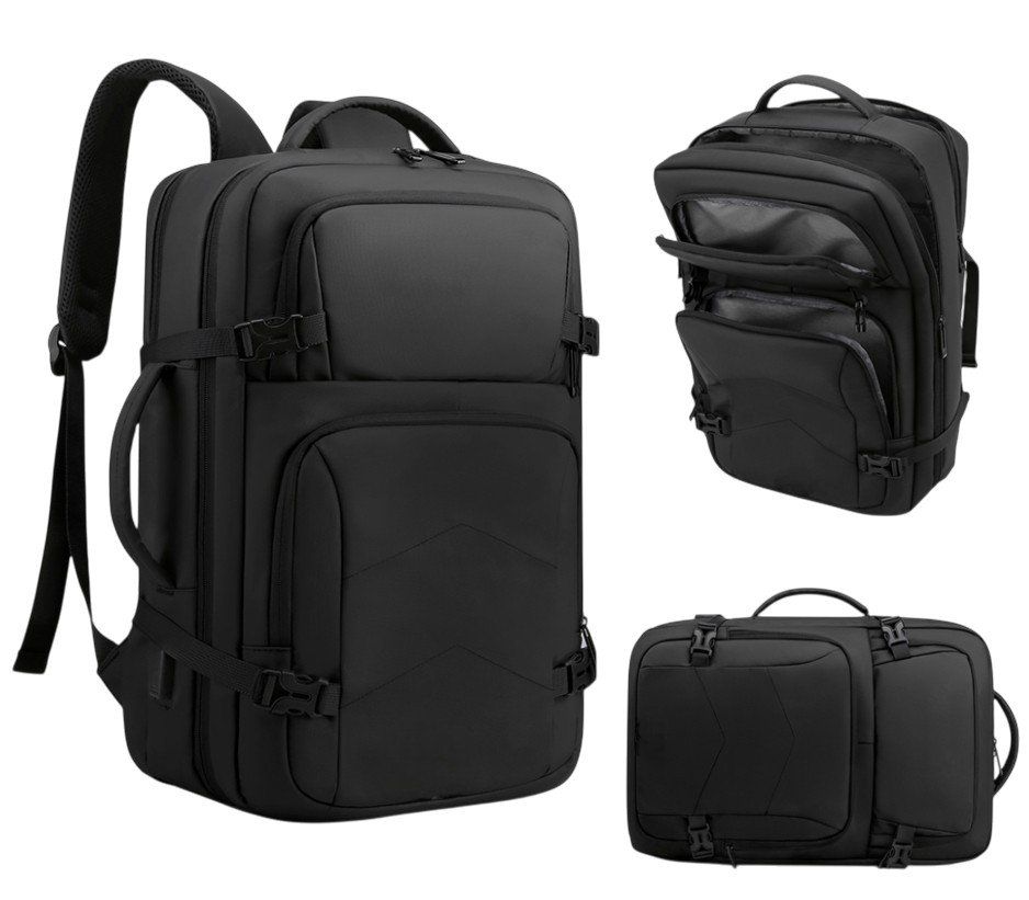 Reisetasche gateBAG Rucksack mit USB-Anschluss YKK 45cm NEU (Neu und ...