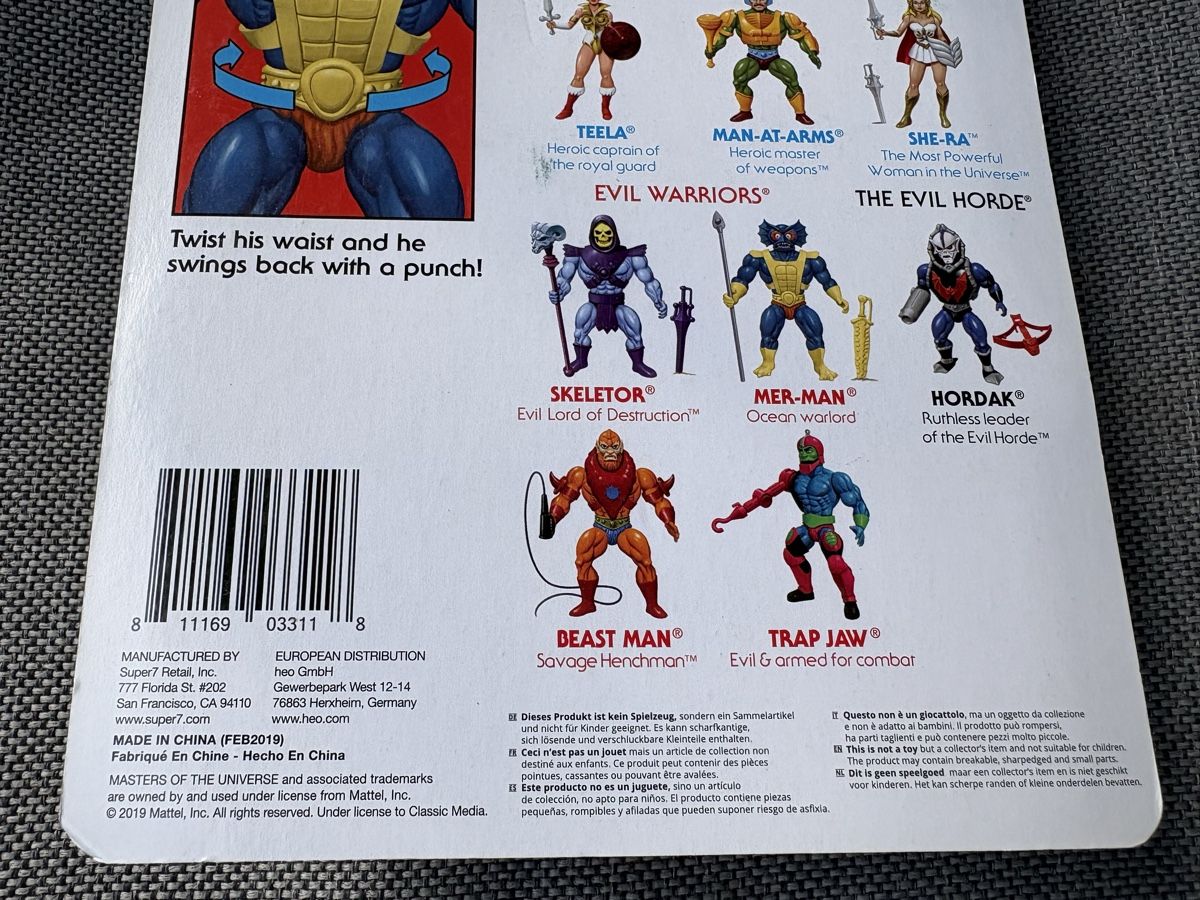 Masters of the Universe Statuette: MOTU mer man SUPER7 ovp – Nuovo e nell'imballaggio originale da Herzogenbuchsee venduto da warrior77 4