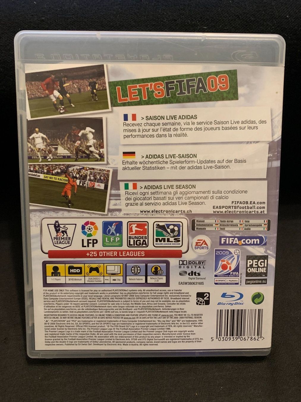 Sony Giochi: Fifa 09 für Playstation 3 – Usato da Giswil venduto da rok_6dtz 2