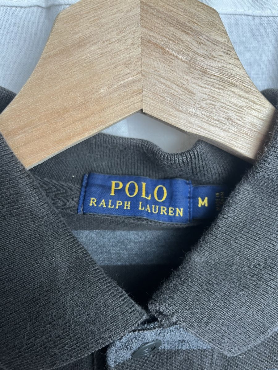 Ralph Lauren Magliette Polo: Polo Ralph gris à rayures – Nuovo (secondo la descrizione) da Les Avanchets venduto da lunedeneige.shop 2
