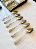 💚 6er Set Antike SILBERLÖFFEL (303g) 🇨🇭KAISER 800 Silber