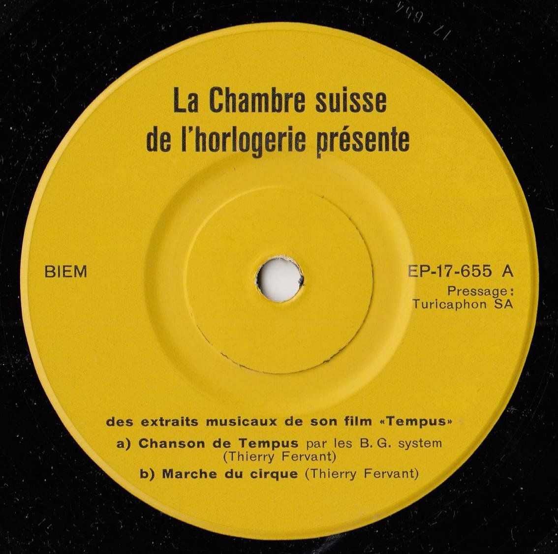 Schallplatten: Tempus Vinyl Single – Gebraucht aus Volketswil von Abcrecords 3