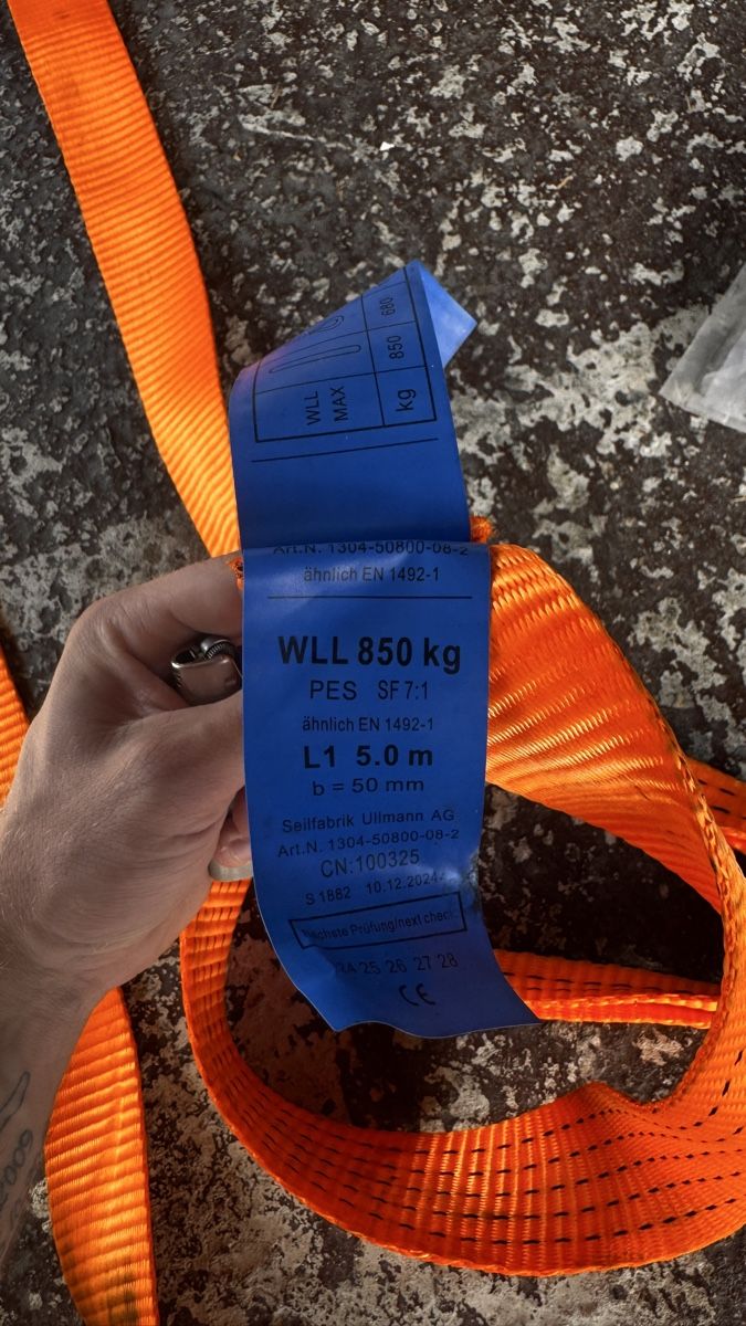 Matériel de grimpe: Textil-Hebeschlinge 850 kg, 5 m – D'occasion à Saland par Randykoenig 2