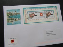 125 Jh VSPhV ZN 1560 im NABA Block ZÜRI 84 + 4er Bl.  unikat