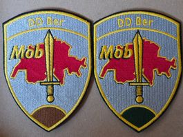 Militar Polizei Abzeichen Duo Badge DD BER Mob Original