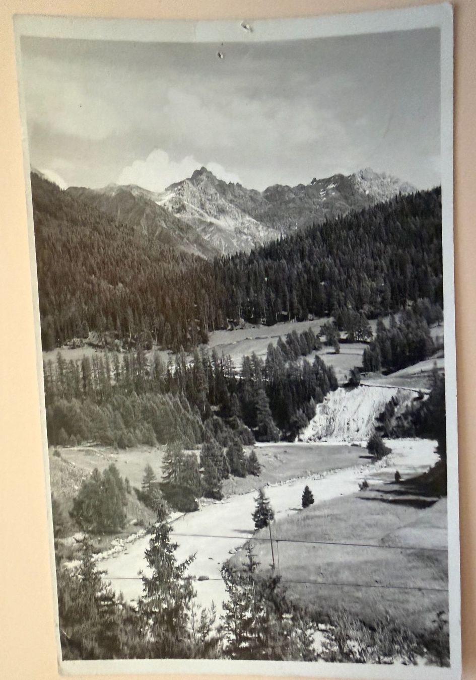 Ansichtskarten: S-CHANF - God da Varusch Engadin - Ansichtskarte – Gebraucht aus Tegerfelden von siebenmacky