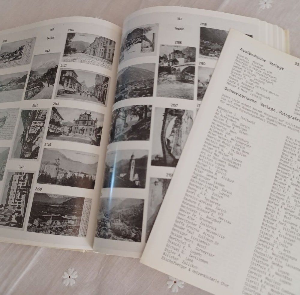 Libri: BUCH Schweizer Ansichtskarten 1894-1925 mit 3600 Abbildungen – Usato da Basel venduto da frassi 2