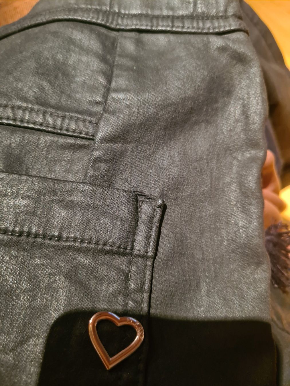 Please Jeans Jeans: Please Jeans schwarz mit langem Oberteil/kleid gr small – D'occasion à Ferden par jemyce 6