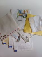 9 vintage Taschentücher von verschiedenen Herstellern