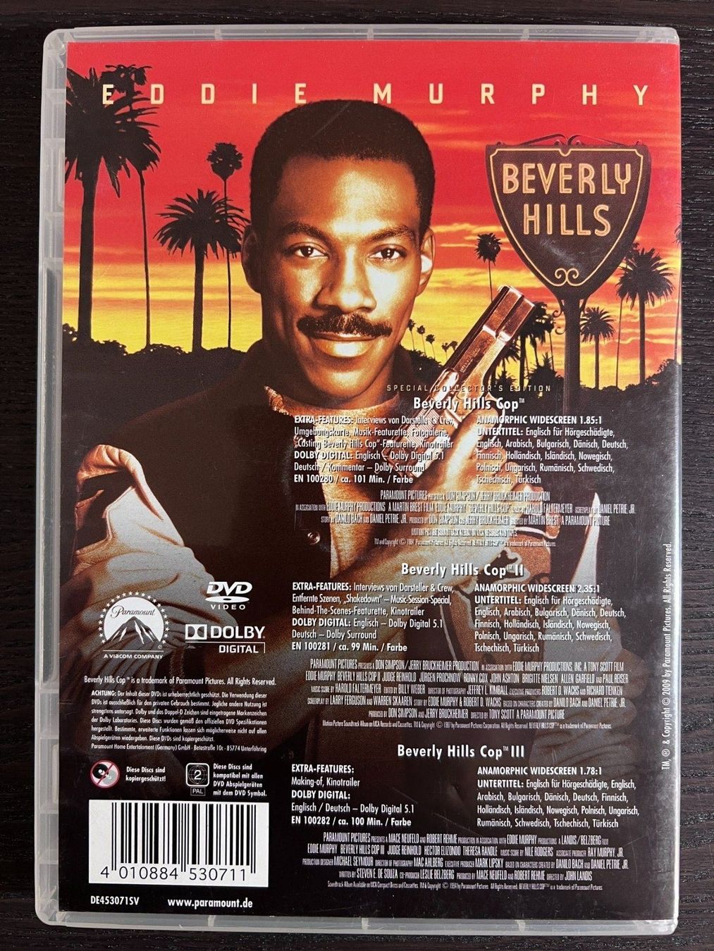 Tutti i DVDs: Beverly Hills Cop Trilogie – Usato da Zürich venduto da FilmFreunde 1