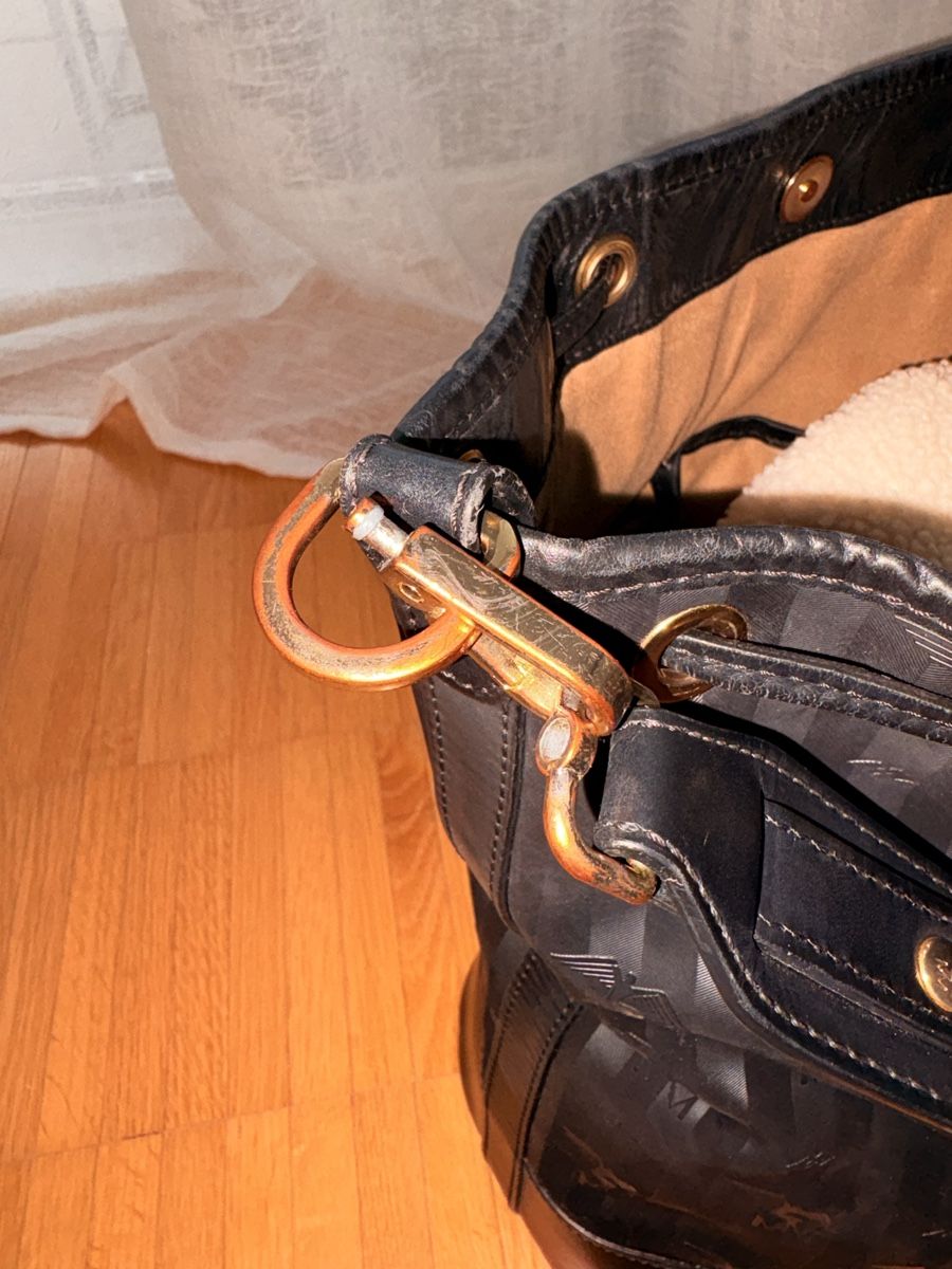 Maison Mollerus Borse da donna: Mollerus Beuteltasche schwarz – Usato da Winterthur venduto da Davidloetscher 4