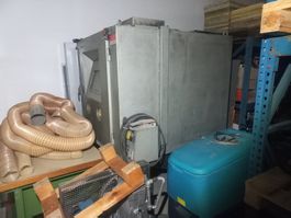 Sandstrahlkabine Drehteller Nassstrahl -  Sandstrahlanlage