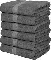 6er Pack Badetuch Set 60 x 120 cm