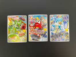 Pokémon First Partner Gen 9 Sprigatito, Fuecoco & Quaxly