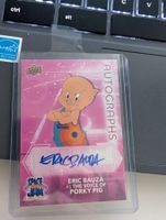 Space Jam Autogramm Karte - Eric Bauza Porky Pig Upper Deck