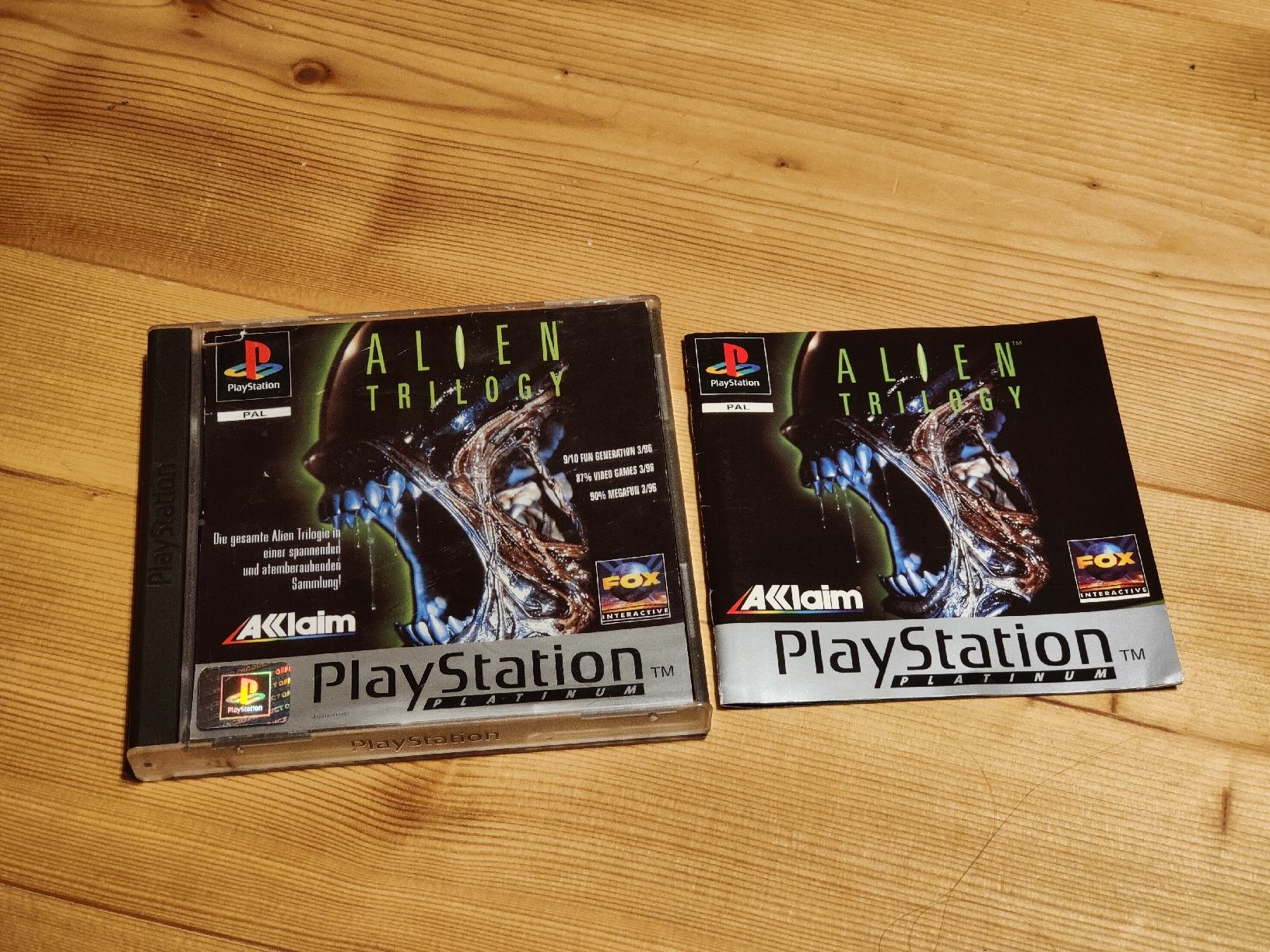 Alien Trilogy - Playstation 1 - Kultspiel - Rarität (Gebraucht) in Berg ...