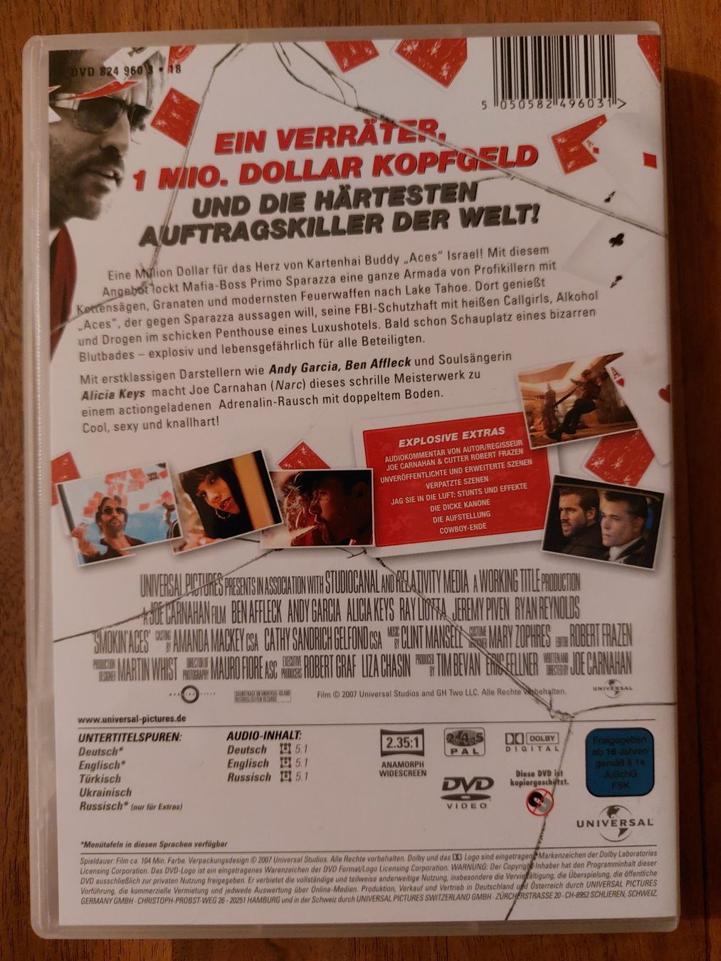 Tous les DVDs: DVD - Smokin Aces – D'occasion à Rheinfelden par FilmAuktion 1