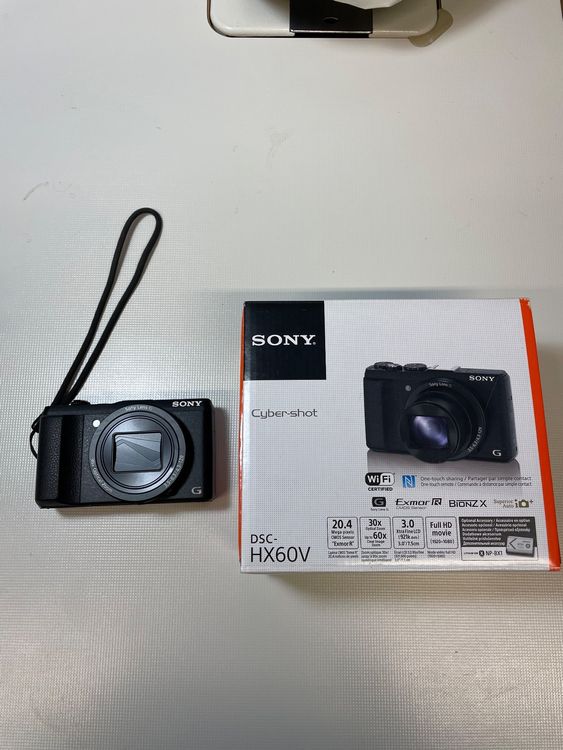 Appareil Photo Sony Cyber-shot HX60V 20.4MP Zoom 30x - Occasion Bon état
