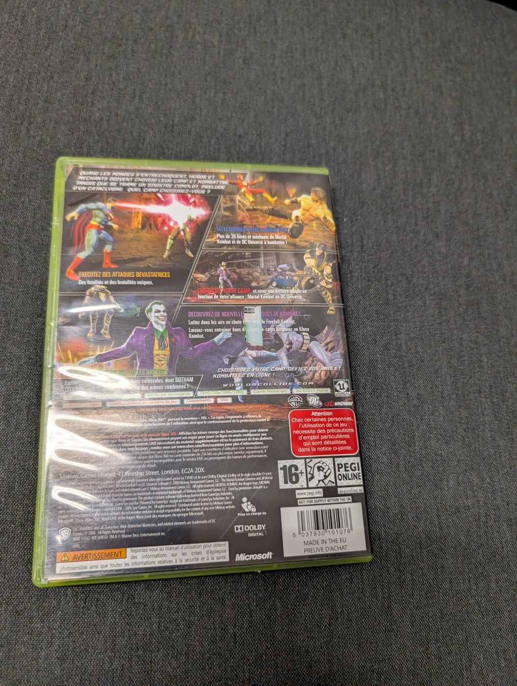 Giochi: Mortal combat vs DC universe Microsoft Xbox 360 – Usato da Giubiasco venduto da Ticinerd 1