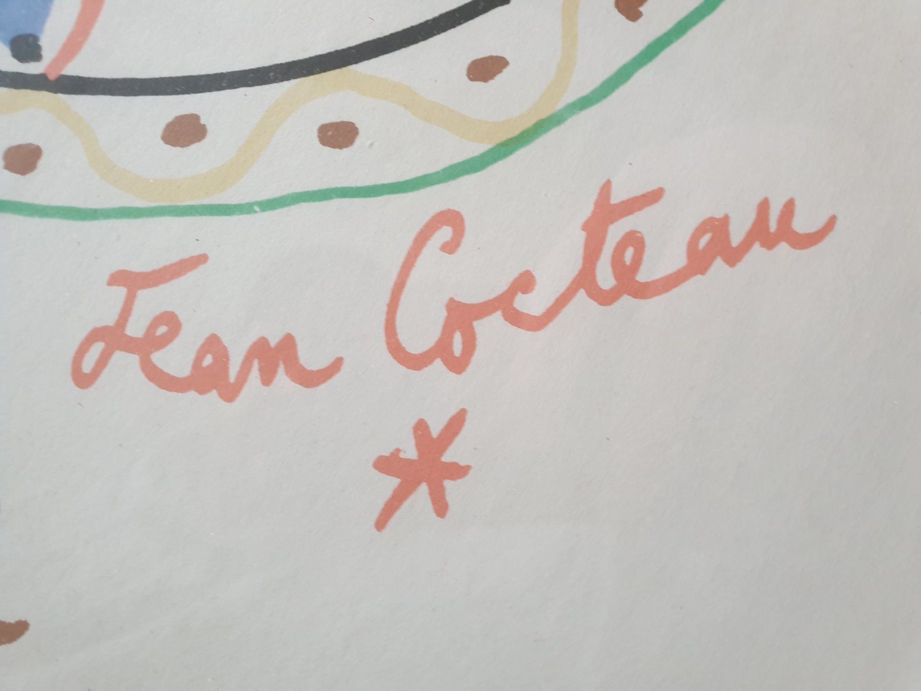 Grafiken & Lithographien: Lithoplakat/ Jean Cocteau – Gebraucht aus Zürich von B-Rock 4