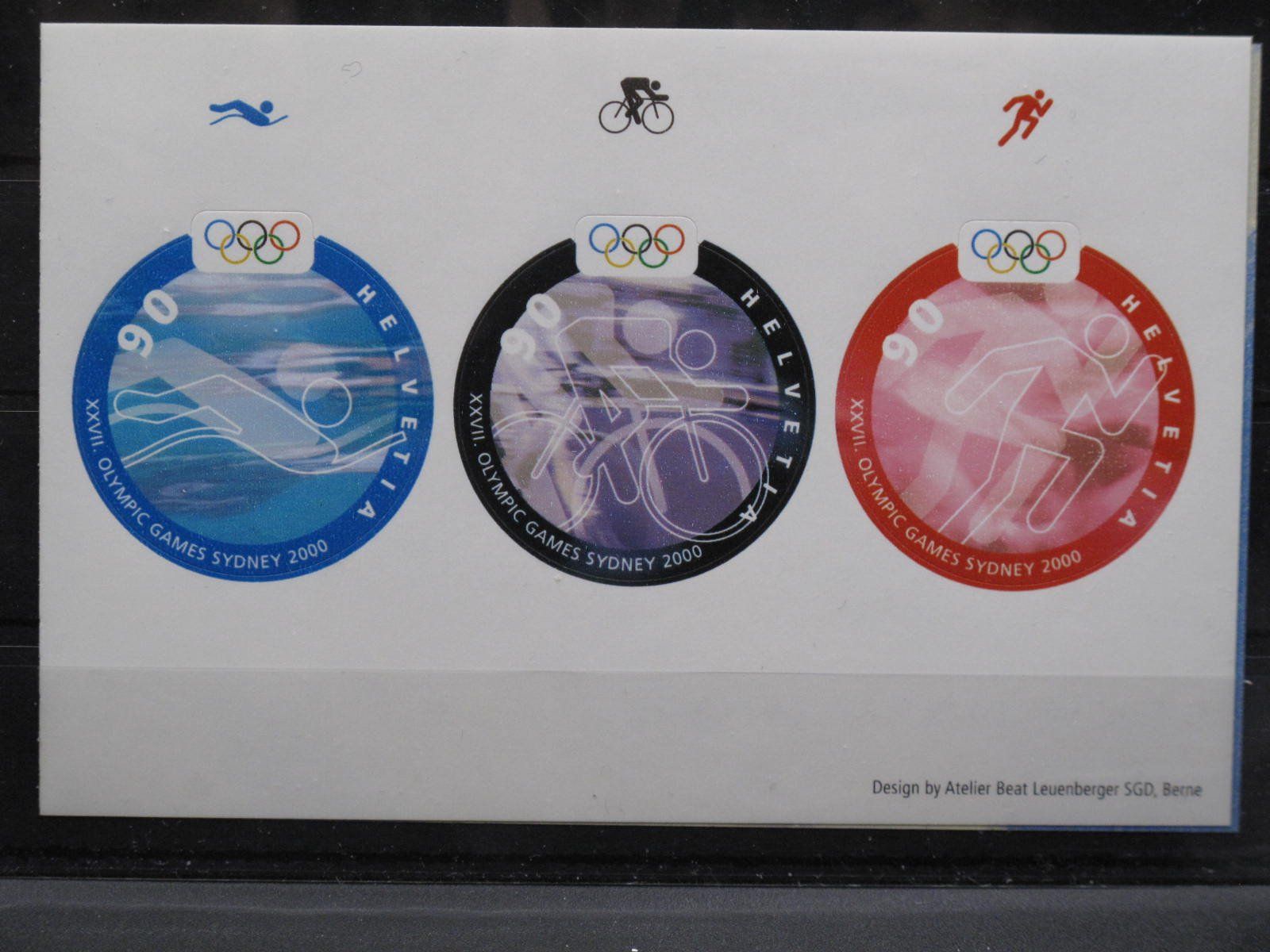 Tutti i francobolli: CH 2000 Sydney Olympiade  ** – Usato da Wil SG venduto da fva01