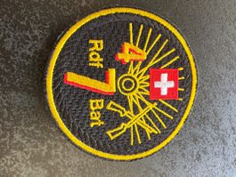 Flickli 7 Rdf Bat 4 Schweizer Armeeteil Abzeichen Neu