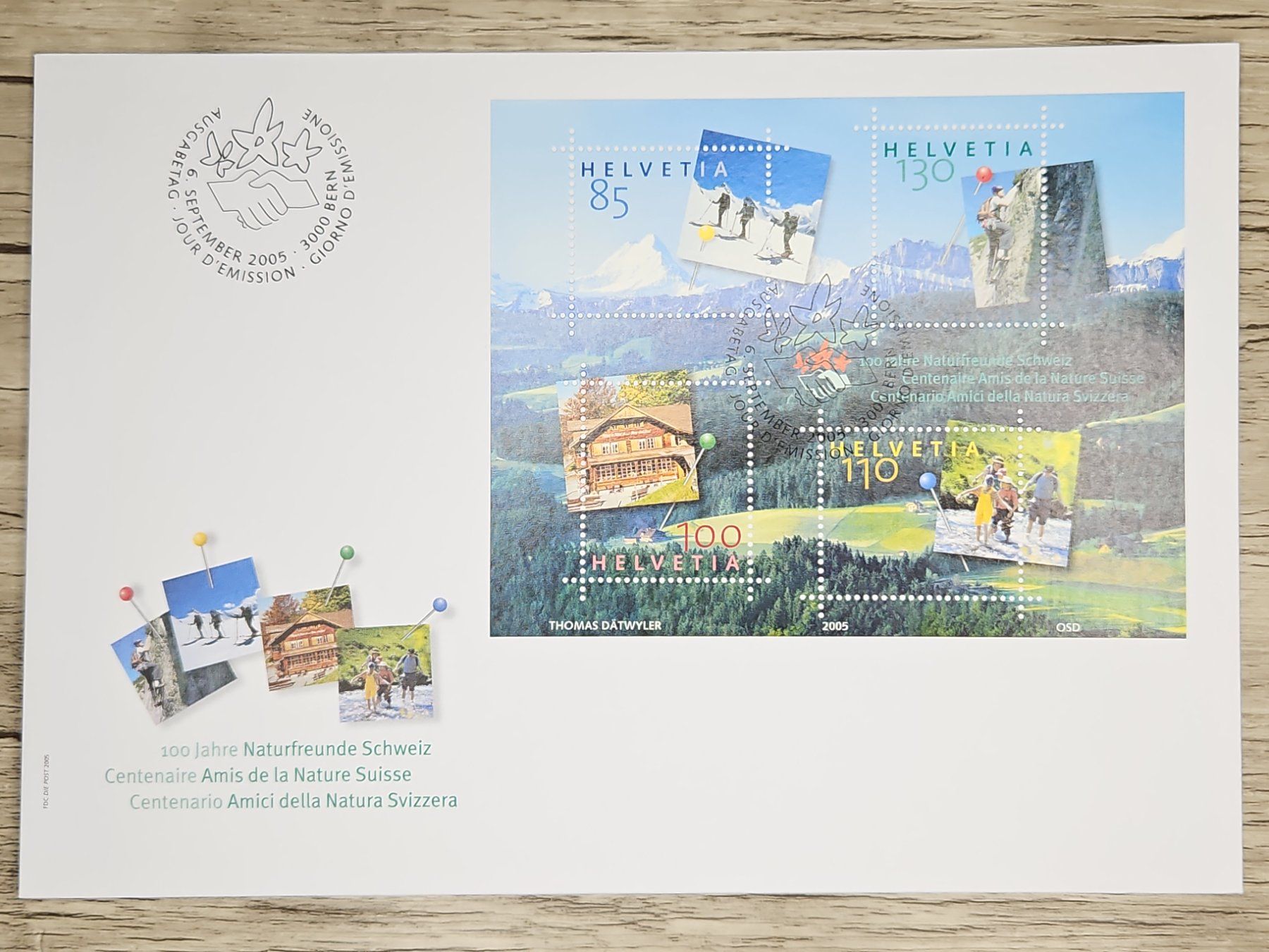Tutti i francobolli: CL04 Enveloppe + Timbre Suisse 2007 – Usato da Cousset venduto da Patrick_Collections