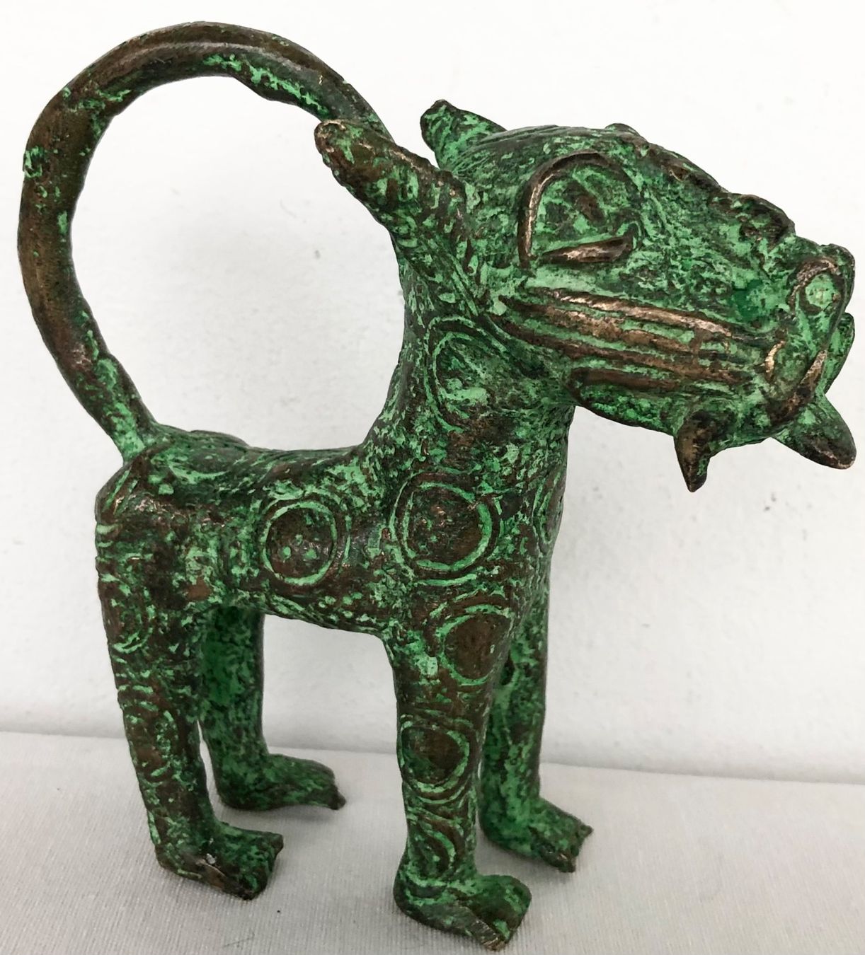Sculture & Statue: feiner alter Leopard Bronze Benin Höhe 13 cm – Usato da Rüthi (Rheintal) venduto da Kunsthaus777 4