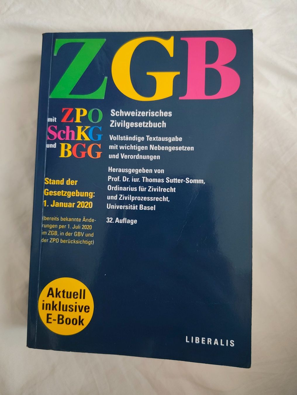 Libri: ZGB, Schweizerisches Zivilschutzgesetzbuch – Usato da Düdingen venduto da nin_c7vq