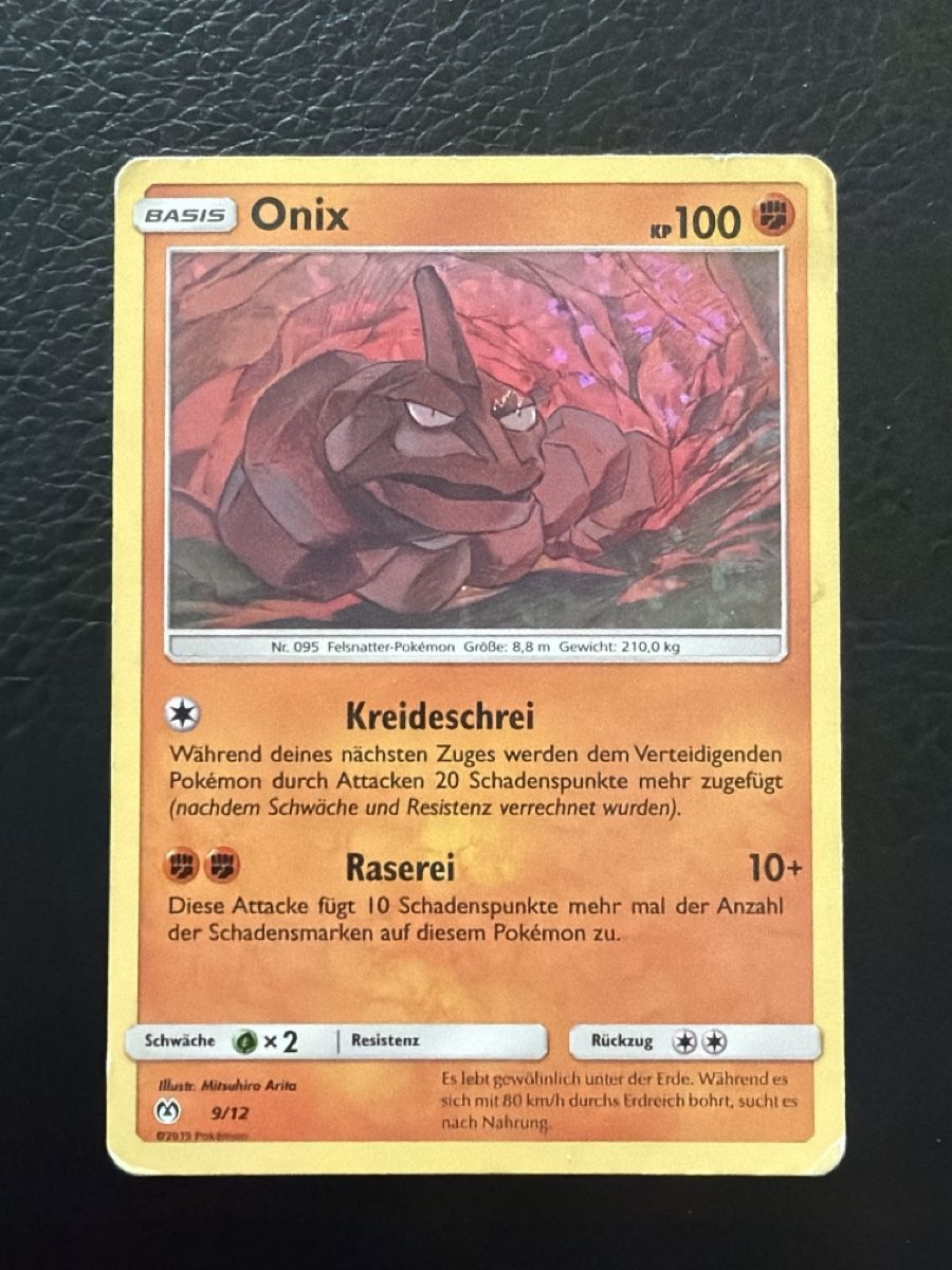 Pokémon Cartes à collectionner: Onix 9/12 – D'occasion à Hettlingen par SanCor7206