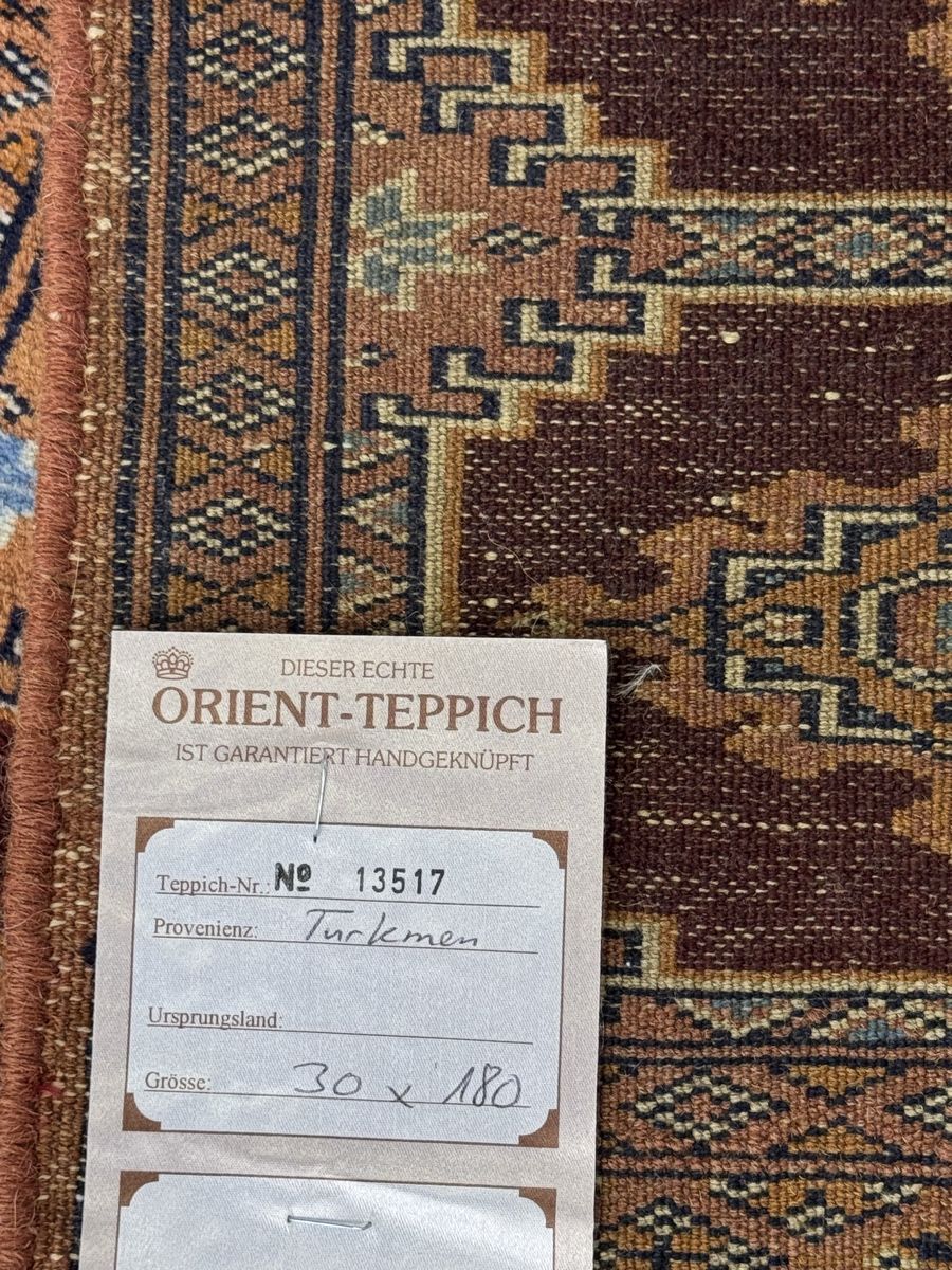Teppiche: Läufer Orientteppich Turkmen handgefertigt – Gebraucht aus Liestal von galerie_nategh 4