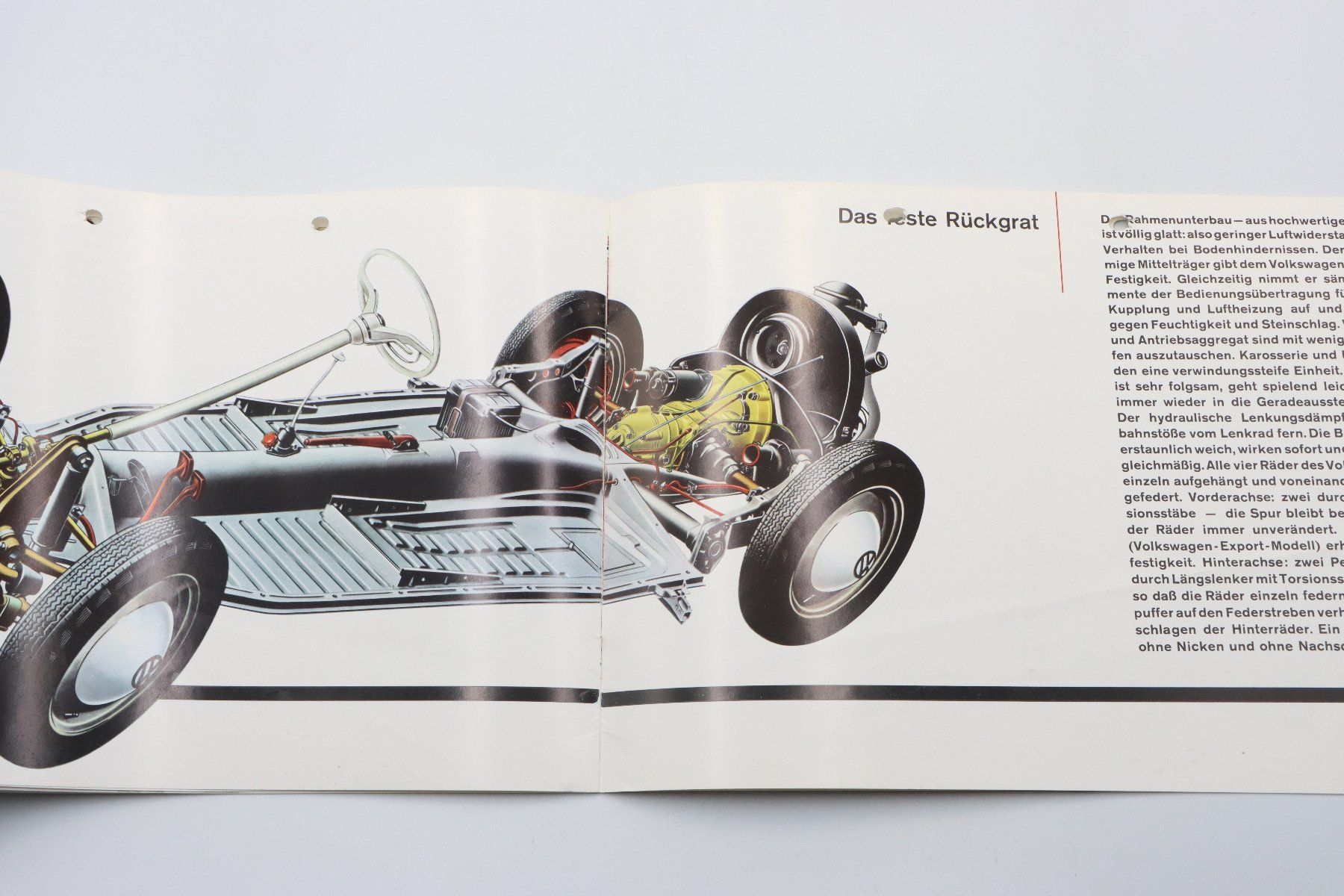 VW Dokumente: VW Käfer 1961 Prospekt – Gebraucht aus Bühl b.Aarberg von Collectorpassions 7