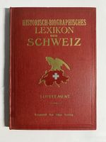Historisch-Biographisches Lexikon der Schweiz