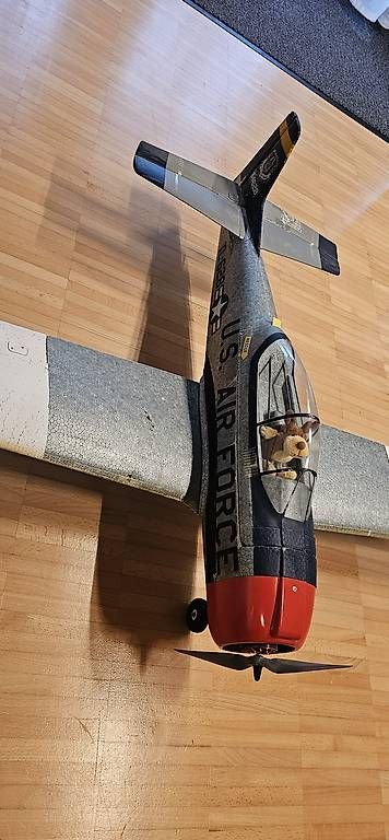 RC Modellbau: RC Motorflugzeug T-28 Trojan – Gebraucht aus Affoltern am Albis von mae_6gww 4