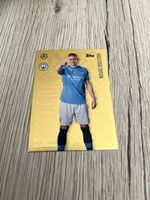 Haaland Gold Edge Edition Topps Karte - Manchester City