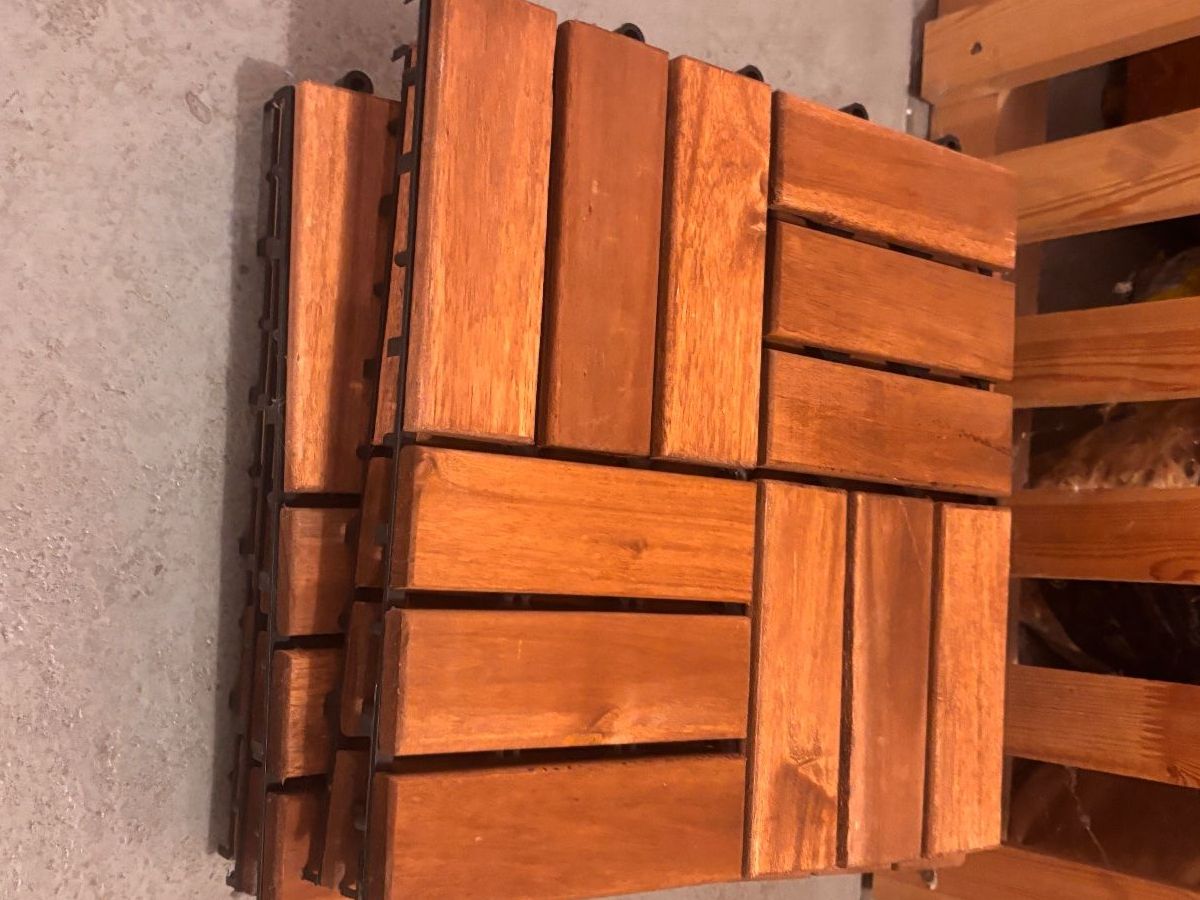 Ikea Rivestimenti per pavimenti: Ikea Runnen / Bodenplatten Balkon oder Terasse – Nuovo (secondo la descrizione) da Bern venduto da West73 2