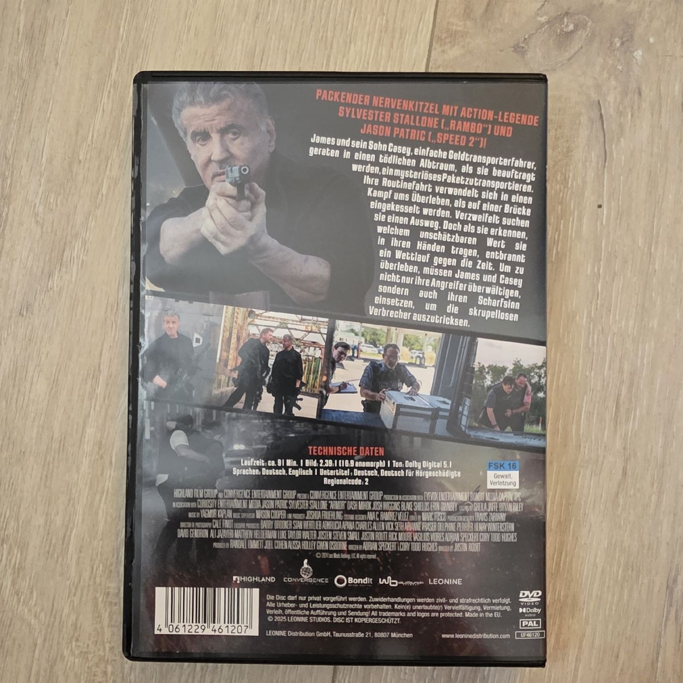 Tutti i DVDs: Armor Sylvester Stallone Jason Patric neu – Nuovo (secondo la descrizione) da Wigoltingen venduto da Zuckerfee84 1