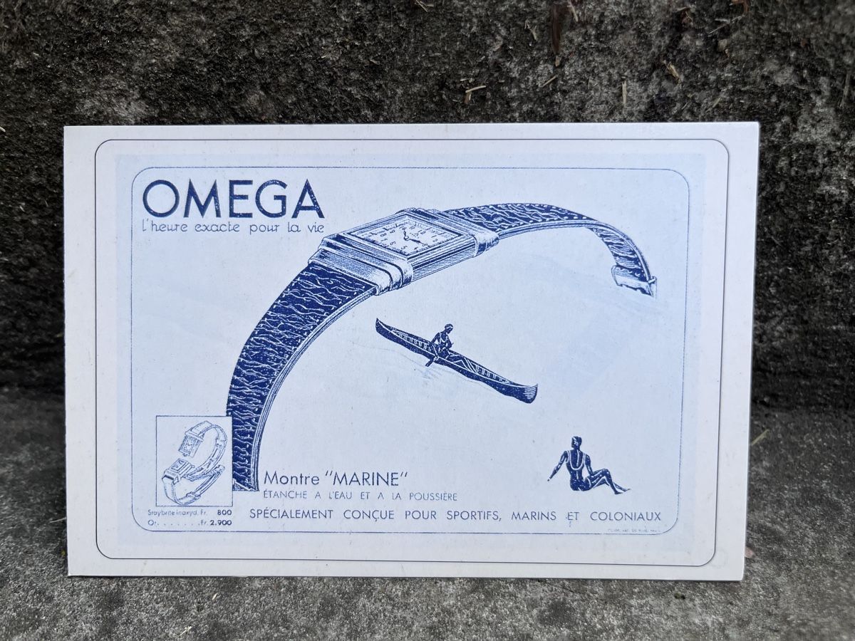 Cartes postales: Omega Werbe-Postkartenset 4 Stück – Neuf (Voir description) à Meinisberg par Berosos 3
